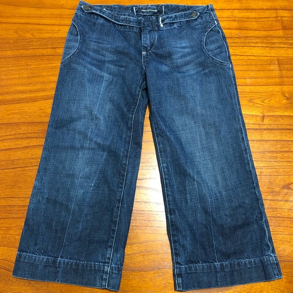 Citizens Of Humanity Denim - Citizens of Humanity wide leg boho crop jeans